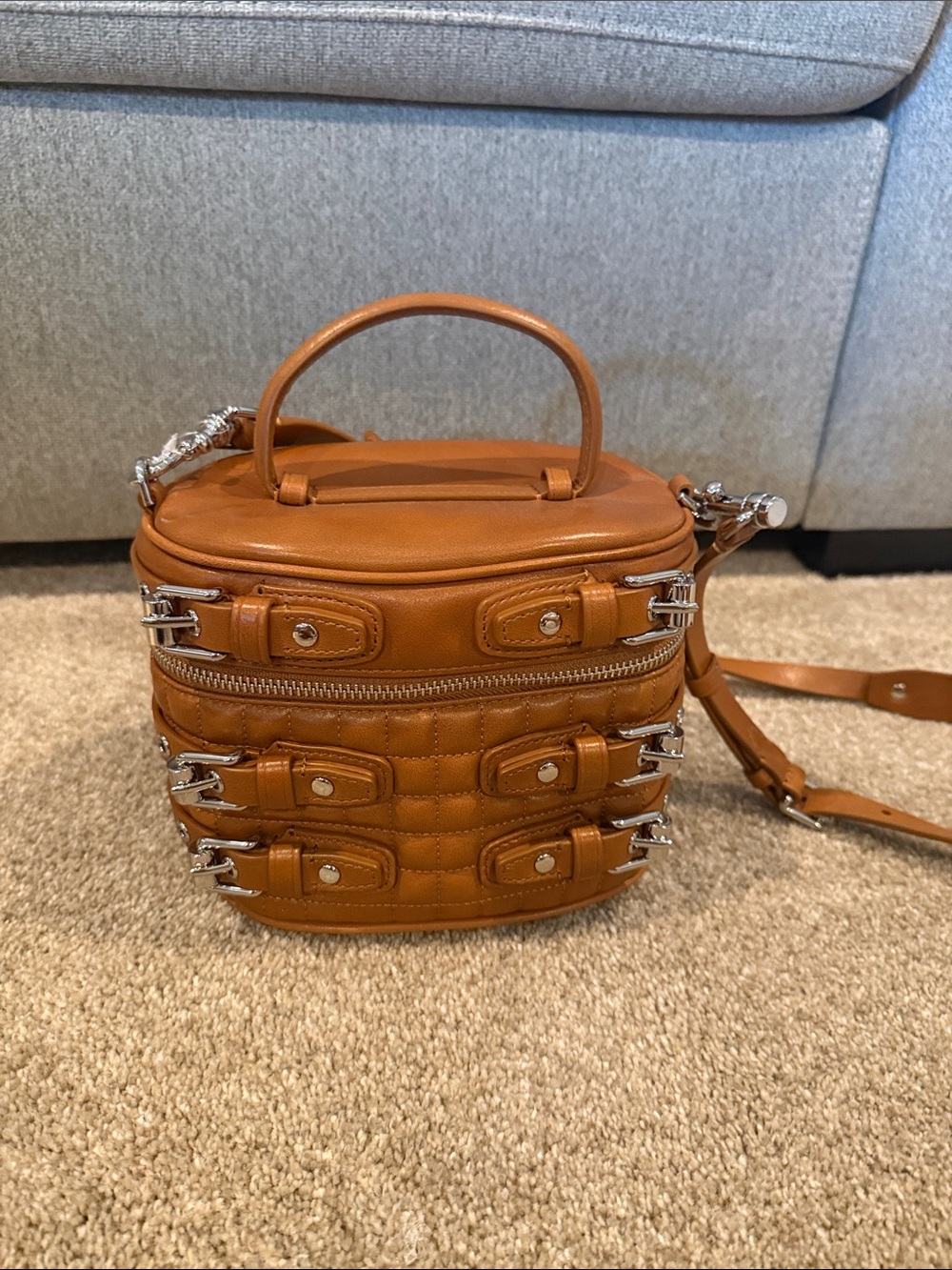 Rebecca Minkoff Tan Leather crossbody bag